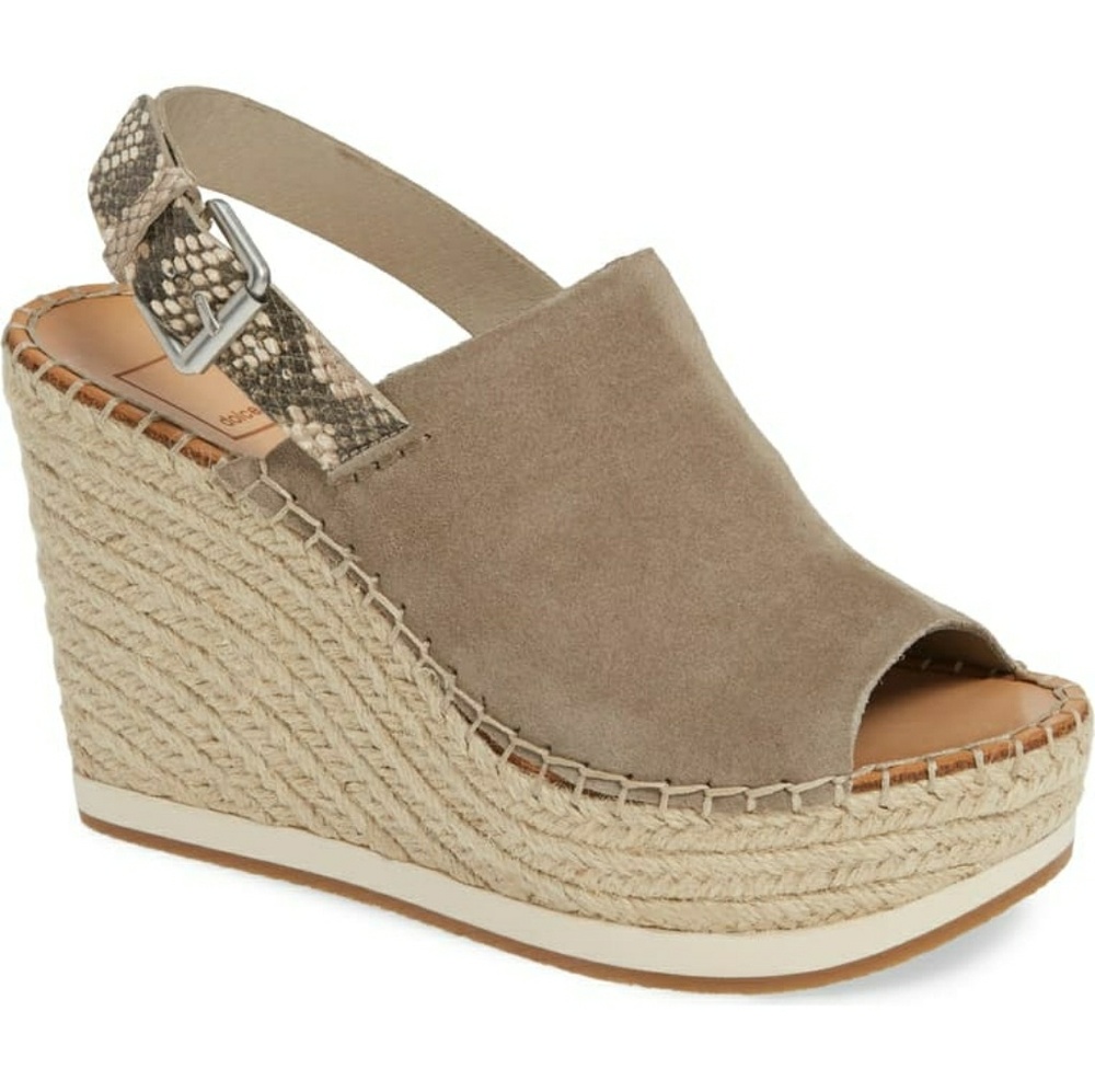 DOLCE VITA Shan Espadrille Wedges - 9M